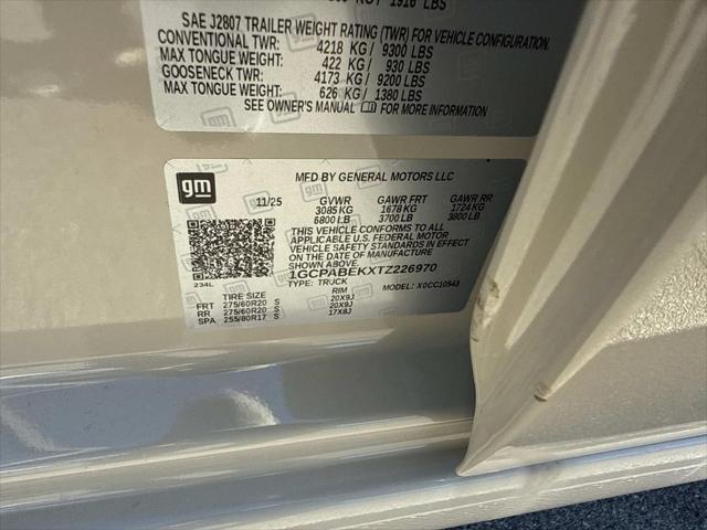 2026 Chevrolet Silverado 1500 2WD Crew Cab Short Bed Custom