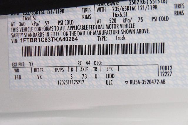 2026 Ford Transit Cargo Van Base