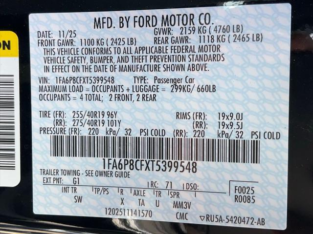 2026 Ford Mustang GT Premium Fastback