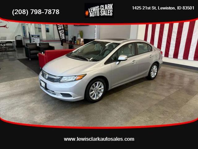2012 Honda Civic EX for sale in Lewiston, ID