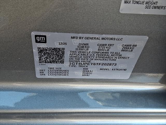 2026 GMC Sierra 2500HD Crew Cab, Standard Bed, AT4, 4WD