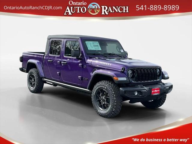 2026 Jeep Gladiator GLADIATOR WILLYS 4X4 2026 Jeep Gladiator GLADIATOR WILLYS 4X4