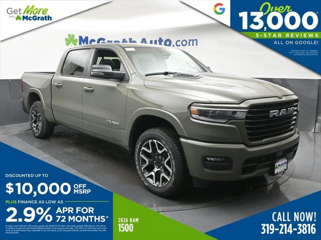 2026 RAM Ram 1500 RAM 1500 LARAMIE CREW CAB 4X4 57 BOX