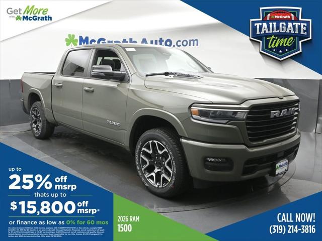 2026 RAM Ram 1500 RAM 1500 LARAMIE CREW CAB 4X4 57 BOX