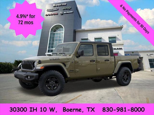 2026 Jeep Gladiator GLADIATOR WILLYS 4X4