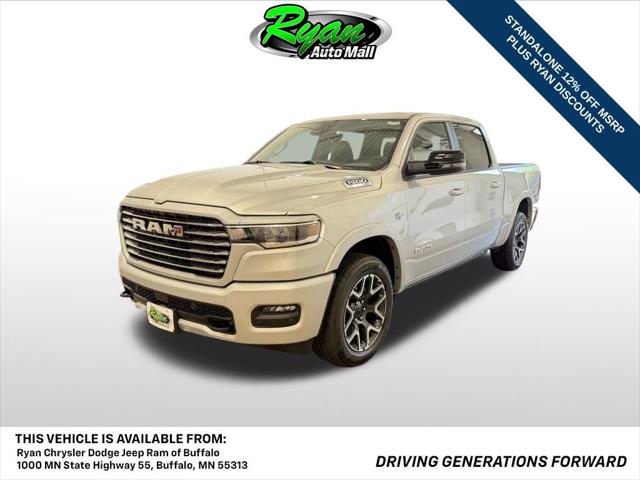 2026 RAM Ram 1500 RAM 1500 LARAMIE CREW CAB 4X4 57 BOX