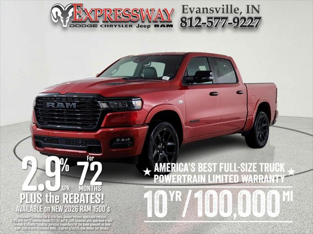 2026 RAM Ram 1500 RAM 1500 LARAMIE CREW CAB 4X4 57 BOX