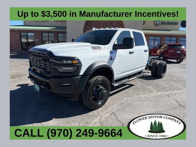 2026 RAM Ram 5500 Chassis Cab RAM 5500 TRADESMAN CHASSIS CREW CAB 4X4 60 CA