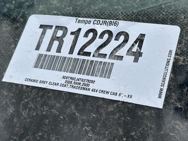 2026 Ram 2500 Tradesman Crew Cab 4x4 6'4" Box