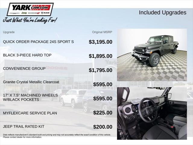 2026 Jeep Gladiator GLADIATOR SPORT S 4X4