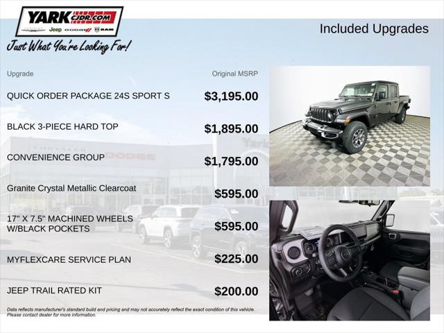 2026 Jeep Gladiator GLADIATOR SPORT S 4X4
