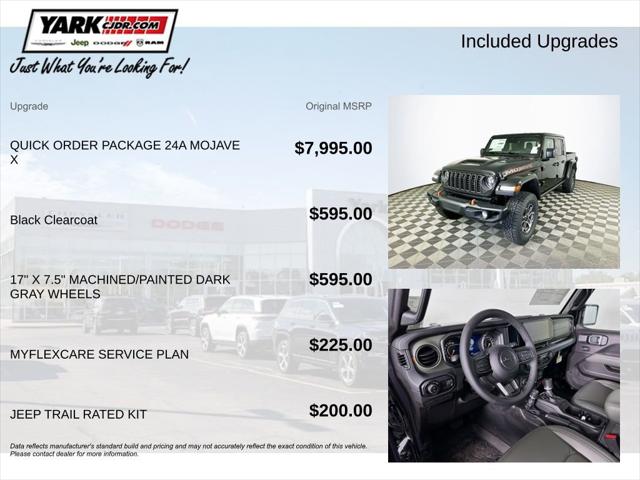 2026 Jeep Gladiator GLADIATOR MOJAVE X 4X4