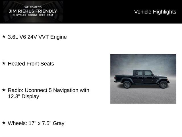 2026 Jeep Gladiator GLADIATOR SPORT S 4X4