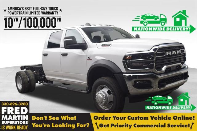 2026 RAM Ram 5500 Chassis Cab RAM 5500 TRADESMAN CHASSIS CREW CAB 4X4 60 CA