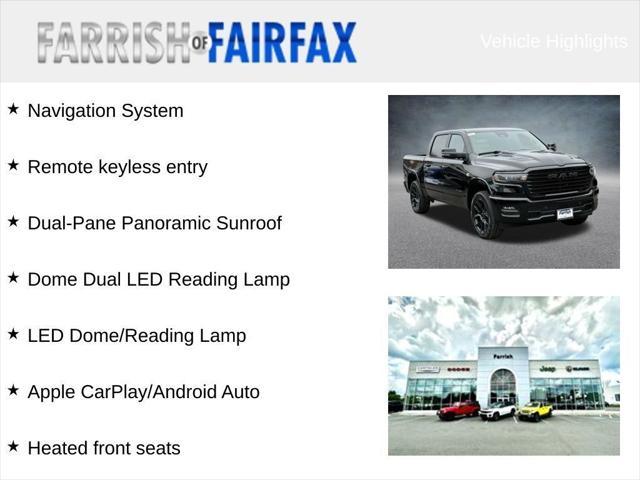 2026 RAM 1500 RAM 1500 LARAMIE CREW CAB 4X4 57 BOX