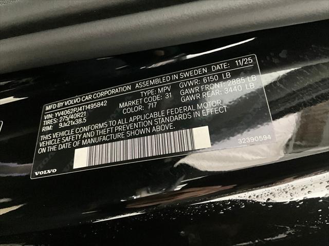 2026 Volvo XC90 Core, B6 AWD Gas (mild hybrid), Gasoline, Bright, 7 Seats
