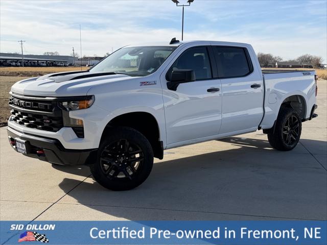 2023 Chevrolet Silverado 1500 4WD Crew Cab Short Bed Custom Trail Boss