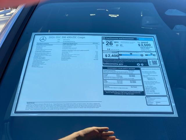 2026 Mercedes-Benz GLC 4MATIC Coupe
