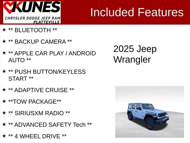 2025 Jeep Wrangler 4-Door Rubicon 4x4