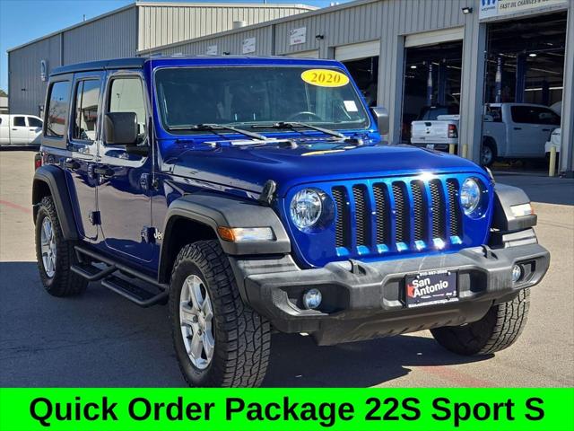 2020 Jeep Wrangler Unlimited Sport S 4X4