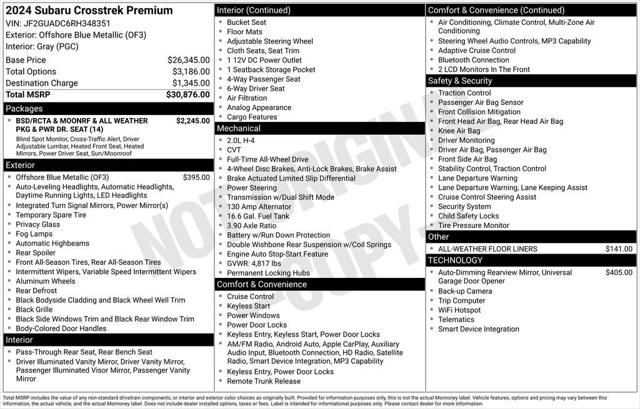 2024 Subaru Crosstrek Premium
