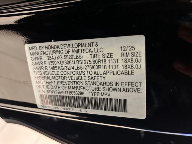 2026 Honda Passport AWD TrailSport Blackout