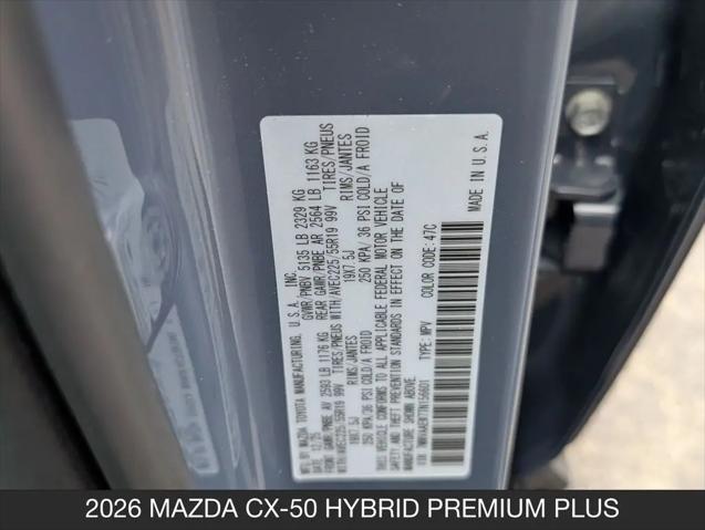 2026 Mazda CX-50 Hybrid Premium Plus