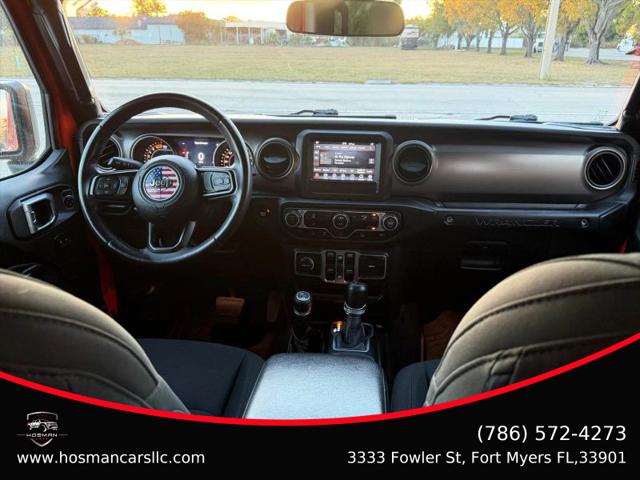 2018 Jeep Wrangler Unlimited Sport S 4x4