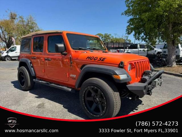 2018 Jeep Wrangler Unlimited Sport S 4x4