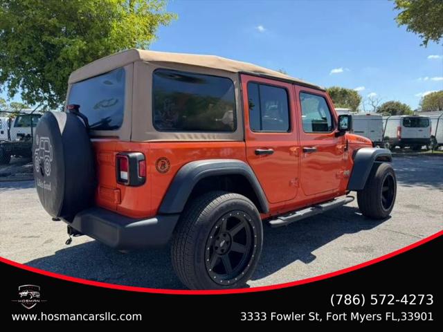 2018 Jeep Wrangler Unlimited Sport S 4x4