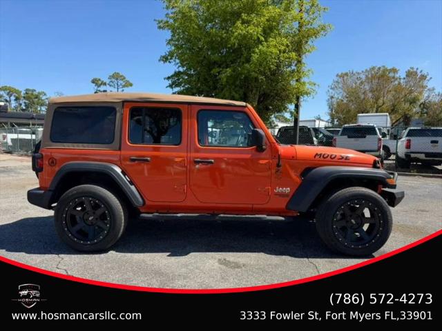 2018 Jeep Wrangler Unlimited Sport S 4x4