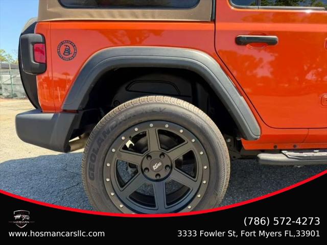 2018 Jeep Wrangler Unlimited Sport S 4x4