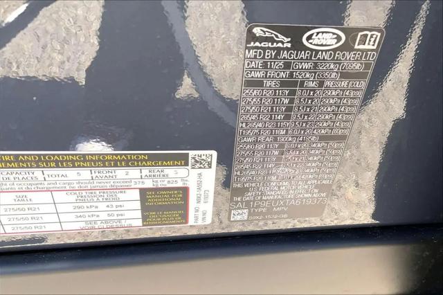 2026 Land Rover Range Rover Sport P360 SE