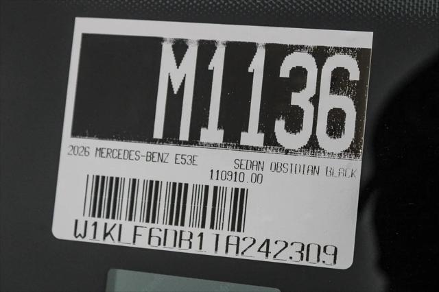 2026 Mercedes-Benz AMG E 53 E AMG E 53 E