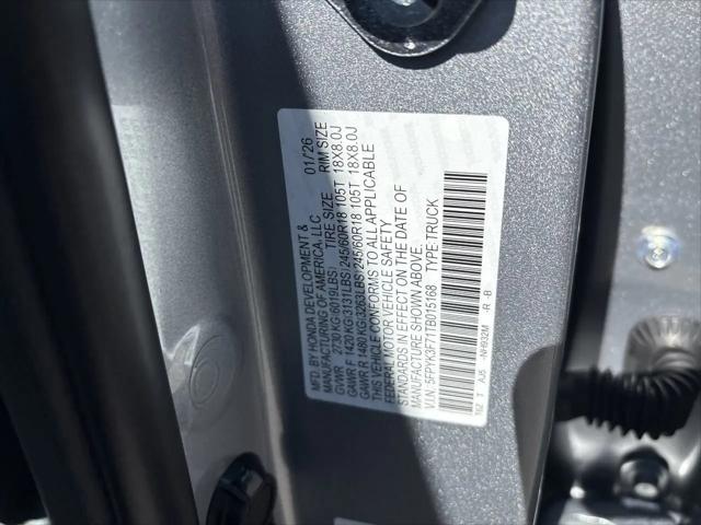 2026 Honda Ridgeline TrailSport+