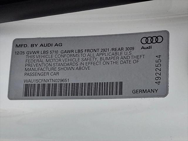 2026 Audi A6 Premium quattro S tronic
