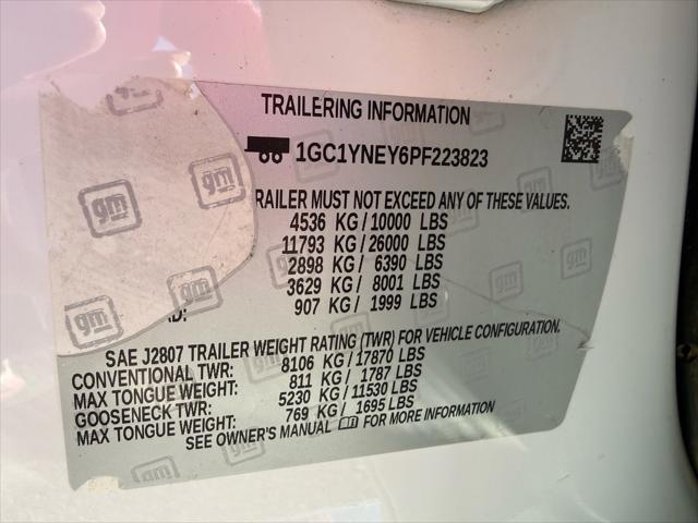 2023 Chevrolet Silverado 2500HD 4WD Crew Cab Standard Bed LT
