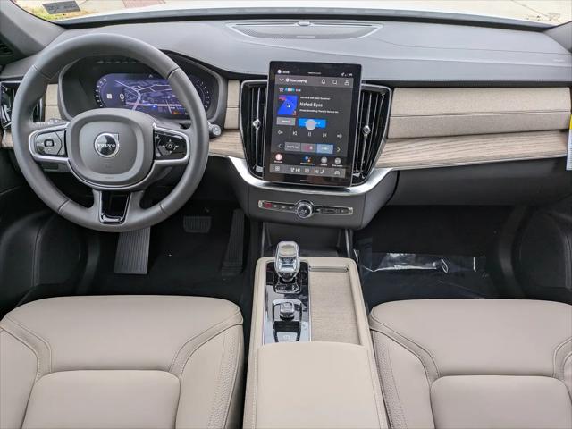 2026 Volvo XC90 Plus, B6 AWD Gas mild hybrid, Gasoline, Bright, 7 Seats