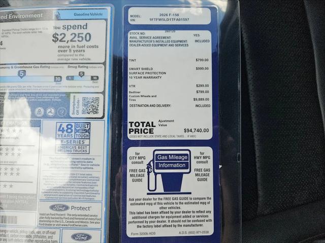 2026 Ford F-150 LARIAT