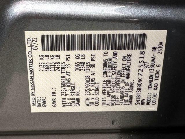 2022 Nissan Rogue SV Intelligent AWD [38]