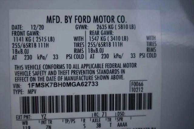 2021 Ford Explorer Base
