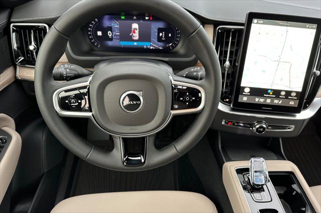 2026 Volvo XC90 Plus, B6 AWD Gas (mild hybrid), Gasoline, Bright, 7 Seats