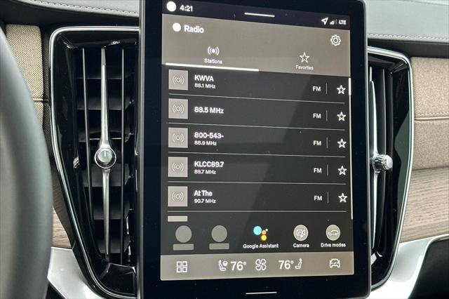 2026 Volvo XC90 Plus, B6 AWD Gas (mild hybrid), Gasoline, Bright, 7 Seats