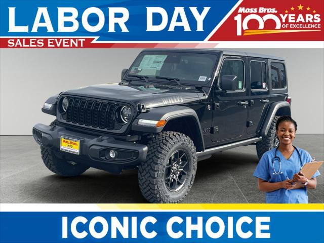2026 Jeep Wrangler 4-Door Willys 4x4 for sale in Moreno Valley, CA
