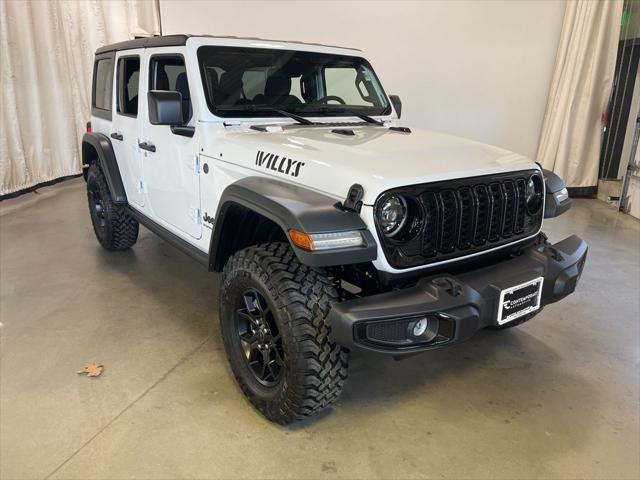 2026 Jeep Wrangler 4-Door Willys 4x4 for sale in Milford, NH