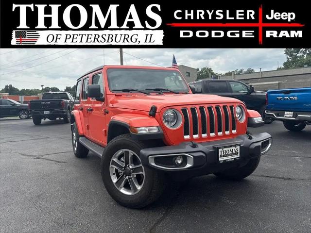 2018 Jeep Wrangler Unlimited Sahara 4x4 for sale in Petersburg, IL