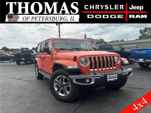 2018 Jeep Wrangler Unlimited Sahara 4x4 for sale in Petersburg, IL