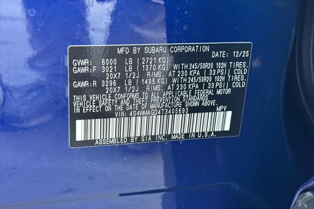 2026 Subaru Ascent Limited 7-Passenger