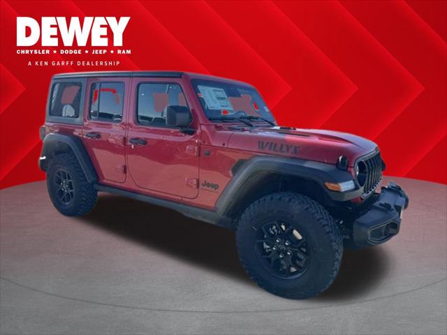 2026 Jeep Wrangler WRANGLER 4-DOOR WILLYS 2026 Jeep Wrangler WRANGLER 4-DOOR WILLYS