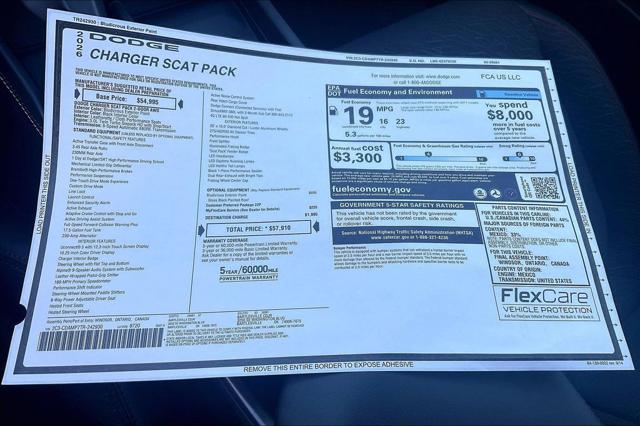 2026 Dodge Charger Scat Pack 2-Door AWD